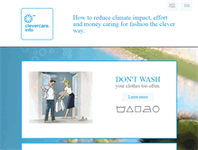 Tablet Screenshot of clevercare.info